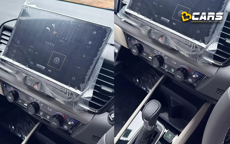 2026 Honda City Facelift touchscreen infotainment system