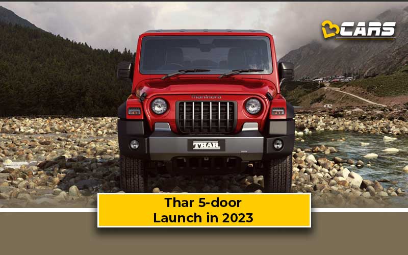 Mahindra Thar 5-door In The Works - Launch In 2023