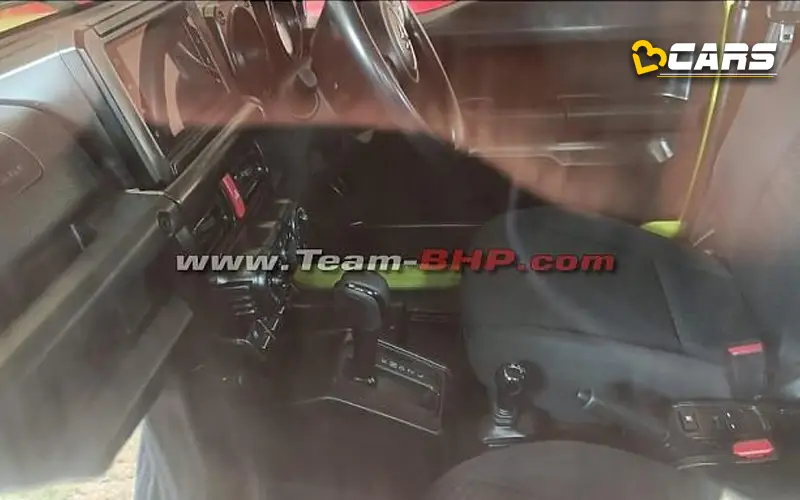 Maruti suzuki jimny door zeta base variant spied