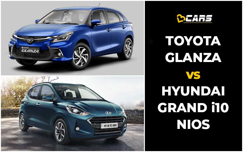 Toyota Glanza vs Hyundai Grand i10 Nios