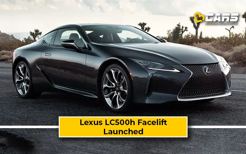 Lexus LC500h Coupe Facelift Launched In India At Rs. 2.39 Crore