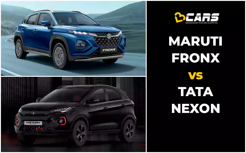 Maruti Suzuki Fronx Vs Tata Nexon Price, Engine Specs & Dimensions Comparison