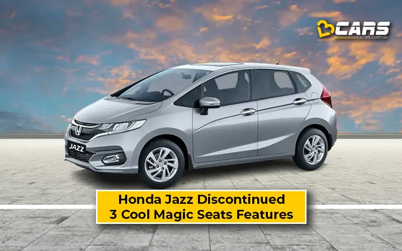 Honda Jazz Discontinued - 3 Cool Magic Seats Features