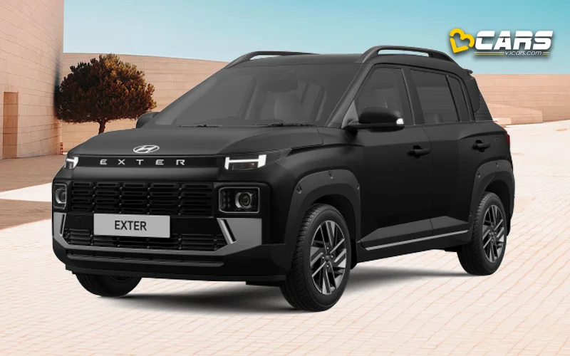 2026 Hyundai Exter Matte Black Colour