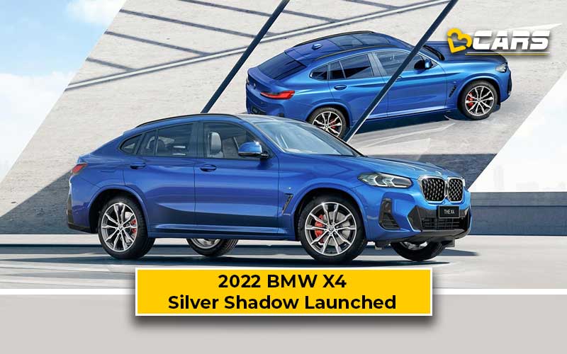BMW X4 Silver Shadow Edition