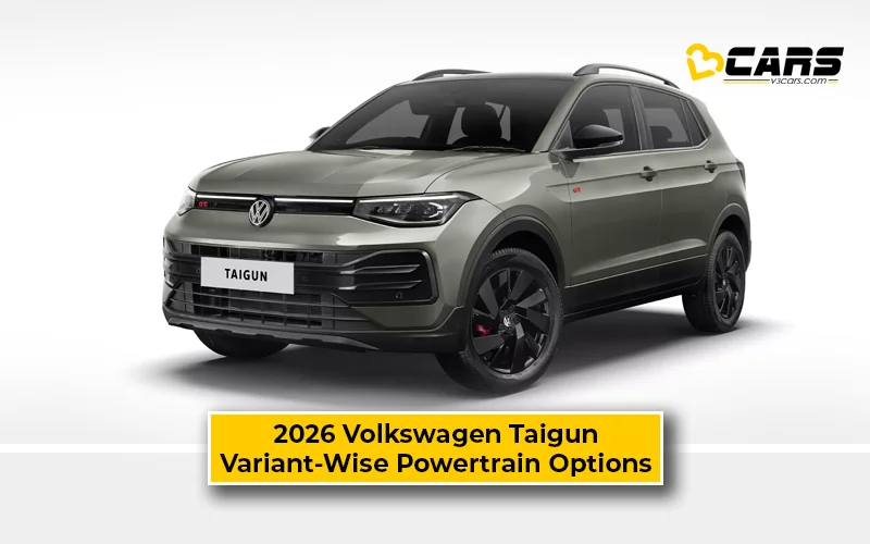 2026 Volkswagen Taigun Variant-Wise Engine, Transmission Options