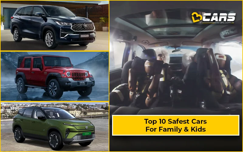 Top 10 Safest Cars In India For Children — With Child Seats
