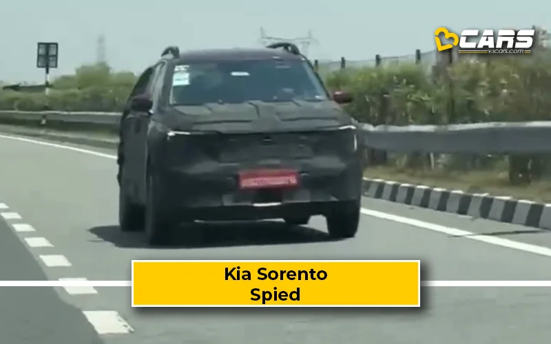 Kia Sorento Hybrid SUV Spied Testing Ahead Of Launch