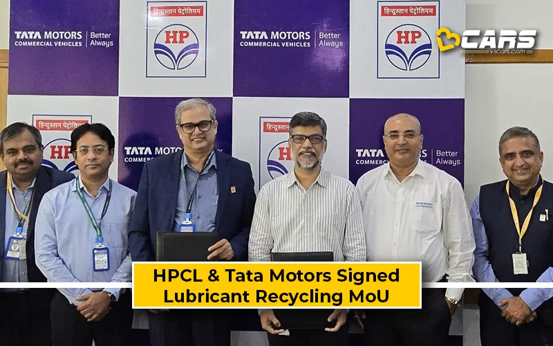 HPCL And Tata Motors Partner For Lubricant Recycling