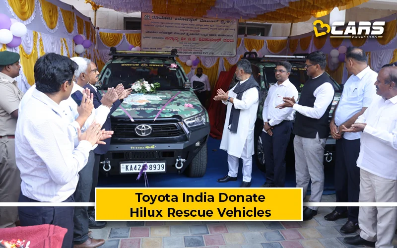 Toyota Hands Over Hilux To Karnataka Forest Department