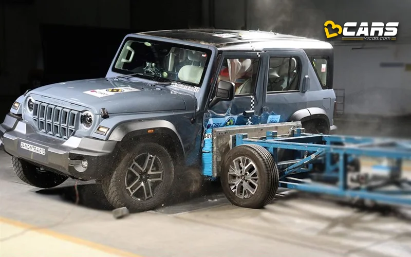 Mahindra thar roxx 5 star bncap
