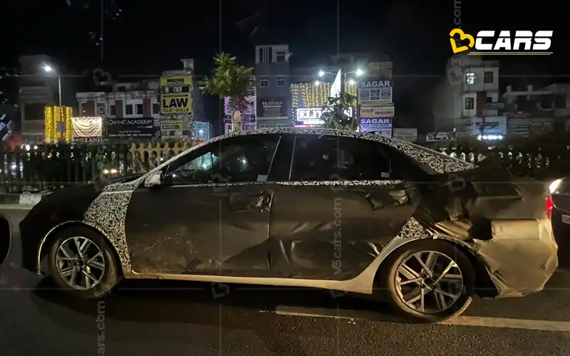 Next gen hyundai verna spied again