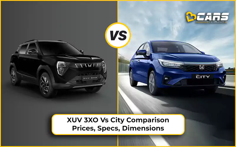 XUV 3XO Vs City