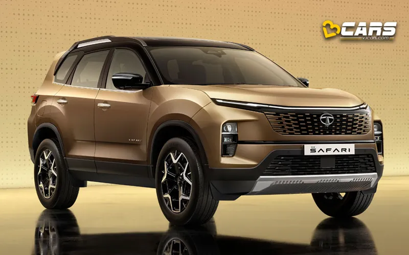 Tata safari facelift revealed specs and features