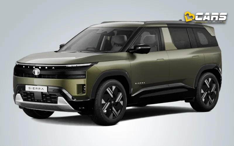 Tata Sierra Green Colour