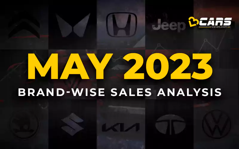 May 2023 Sales Analysis Brand-wise YoY, MoM Change