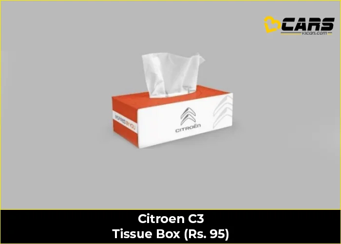 Citroen C3 Tissue Box (Rs. 95)