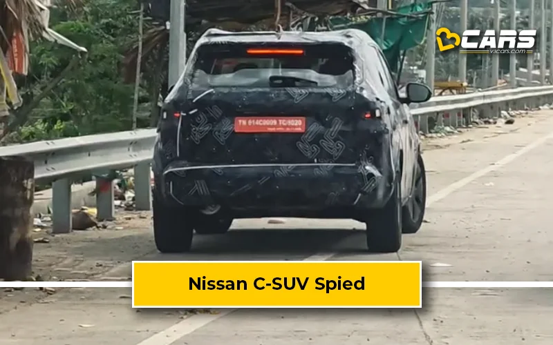Upcoming Nissan C-SUV Spied; To Rival Creta, Grand Vitara
