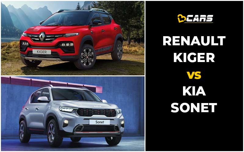 Renault Kiger Vs Kia Sonet