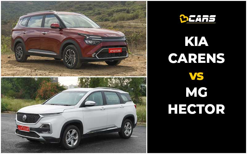 Kia Carens Vs MG Hector