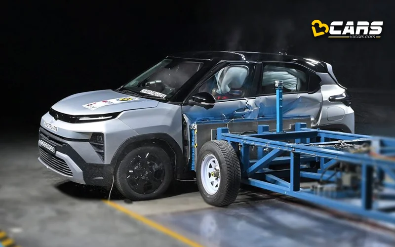 2026 Tata Punch Bharat NCAP Side Impact Test