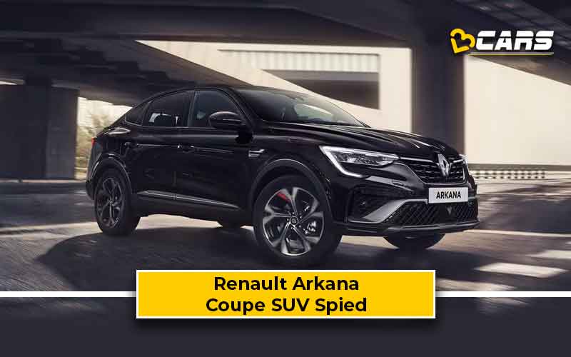 Renault Arkana Coupe SUV Spied In India