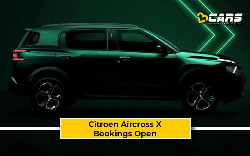 Citroen Aircross X Bookings Open – New Features, Colour Options Teased