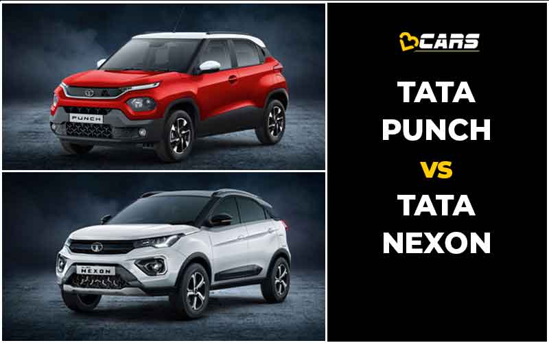 Tata Punch Vs Tata Nexon