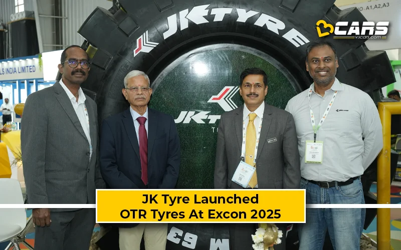 JK Tyre Unveil Four New OTR Tyres At EXCON 2025