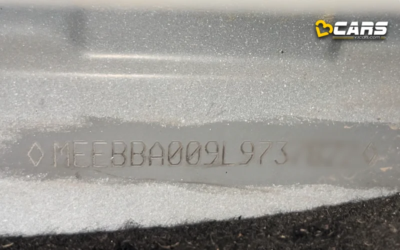 How to find renault vehicle manufacturing date with vin number
