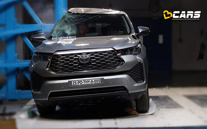 2025 toyota innova hycross scores 5 star rating in bharat ncap tests