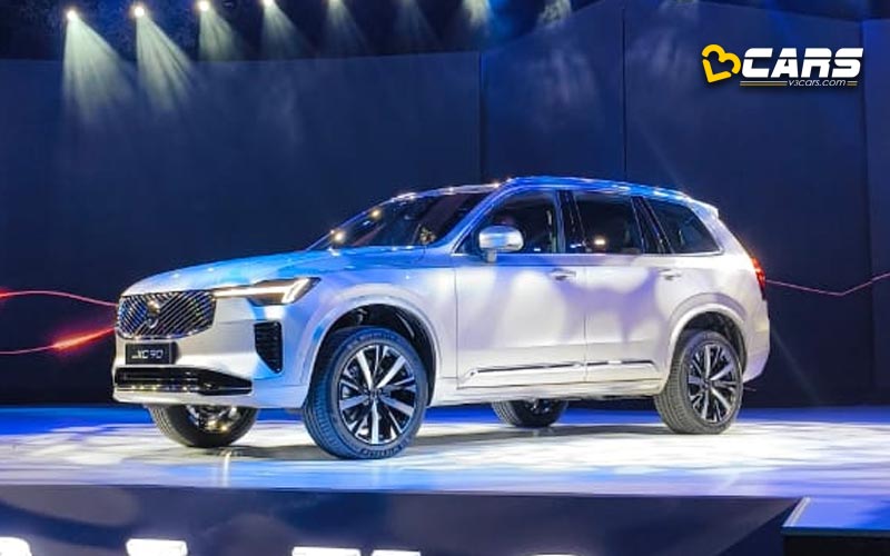 Volvo xc90 facelift launched at rs 103 crore