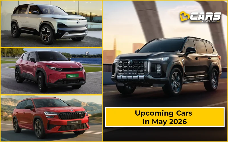 Upcoming Cars In May 2026