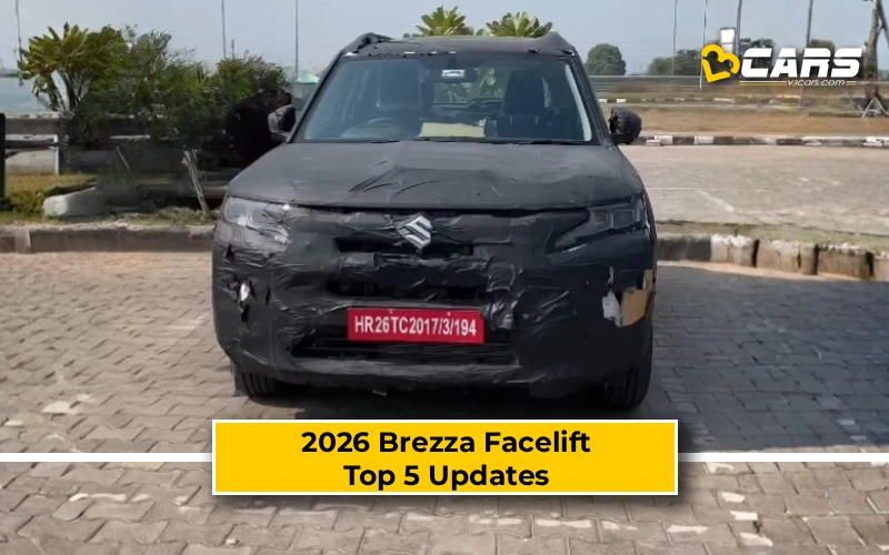 2026 Brezza Facelift Top 5 Updates