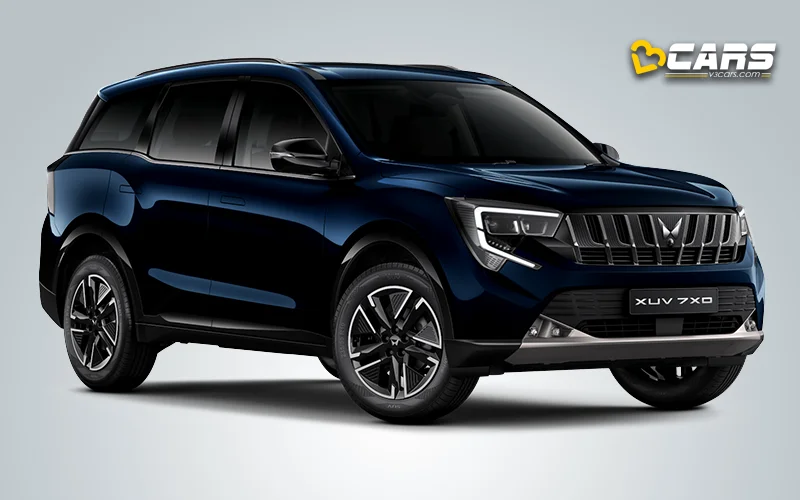 2026 Mahindra XUV 7XO Blue Colour