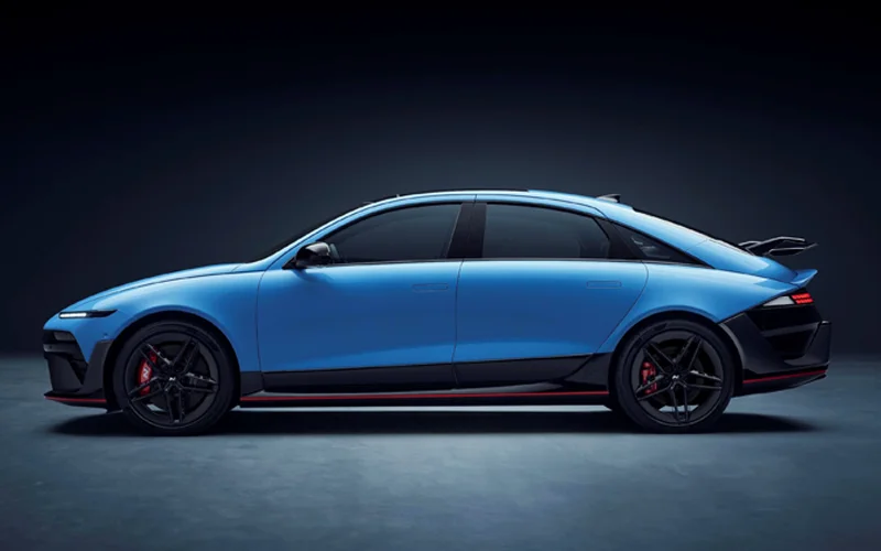 hyundai ioniq 6 n debut at goodwood with 650ps power