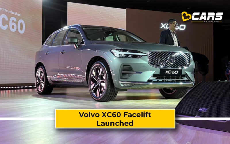 Volvo XC60 Facelift Launched In India At Rs. 71.9 Lakh