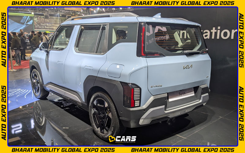 Kia syros showcased auto expo 2025