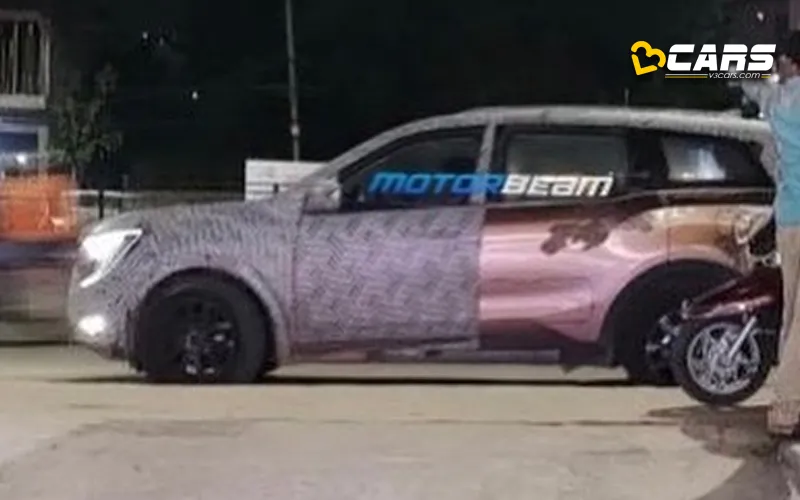 2024 mahindra xuv700 electric spotted