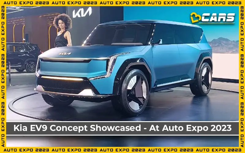 Kia Showcased EV9 Electric SUV Concept At Auto Expo