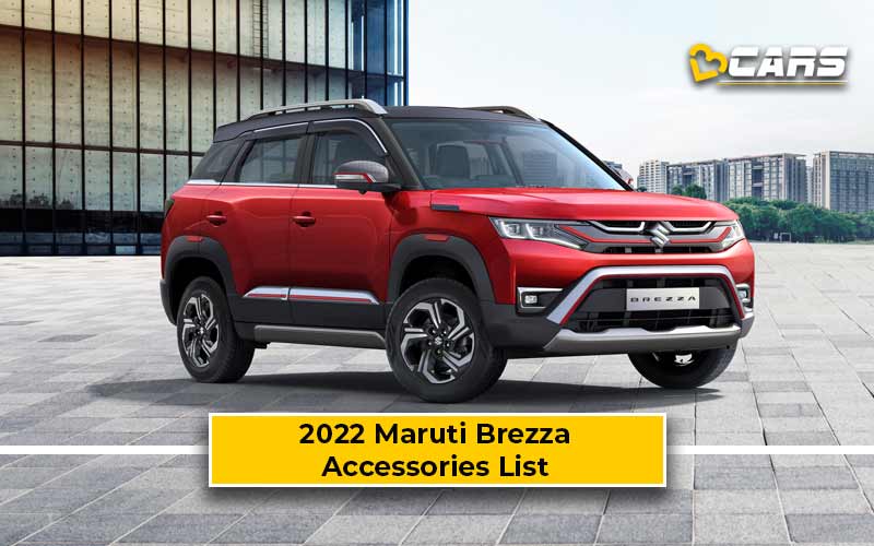 2022 Maruti Brezza Official Accessories With Price – Which Accessory To Buy?