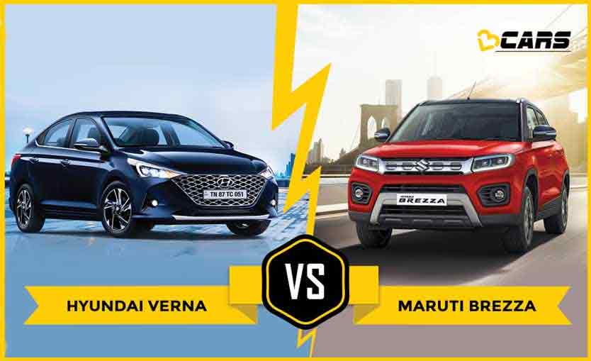 Hyundai Verna 2020 vs Vitara Brezza 2020