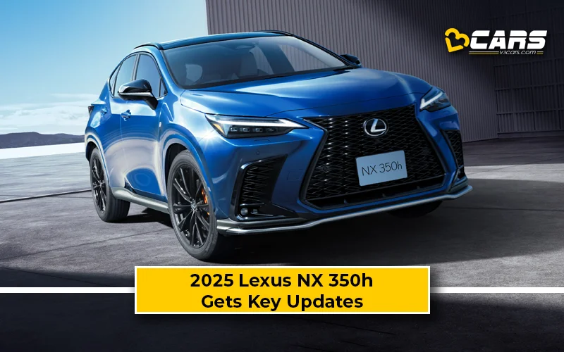 Lexus NX 350h Updated With Enhanced Comfort And New Colours