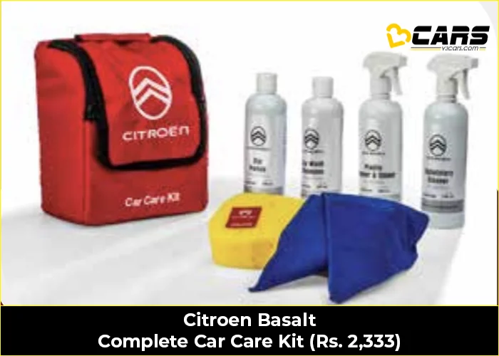 Citroen Basalt Complete Car Care Kit (Rs. 2,333)