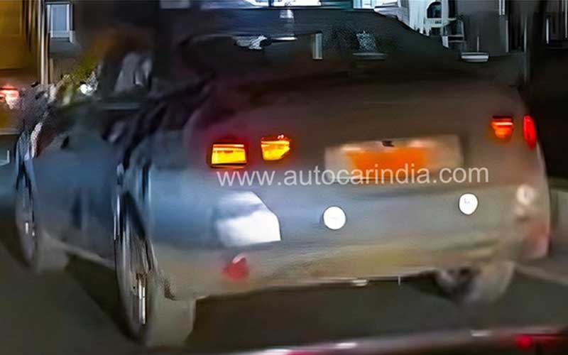Next gen hyundai verna spied in india