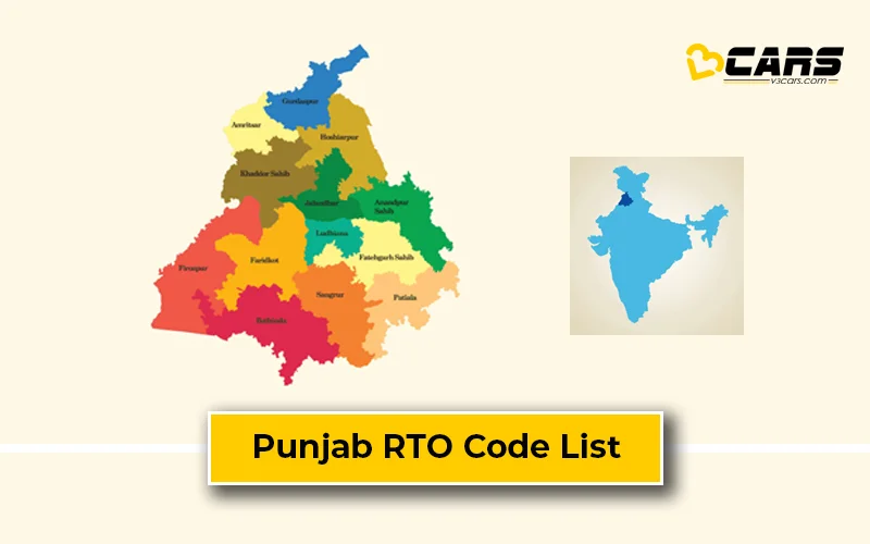 Punjab RTO Codes List - 2025 Updated PB RTO City Codes
