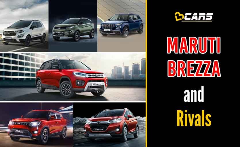 Maruti Suzuki Brezza 2020 Petrol vs Competition