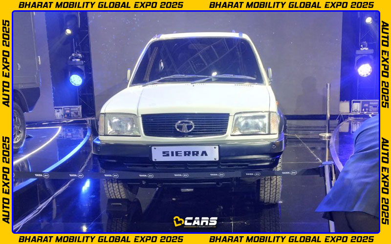 Tata sierra old showcased expo 2025