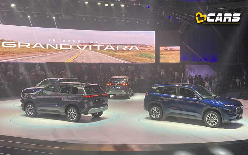 Maruti suzuki grand vitara unveiled