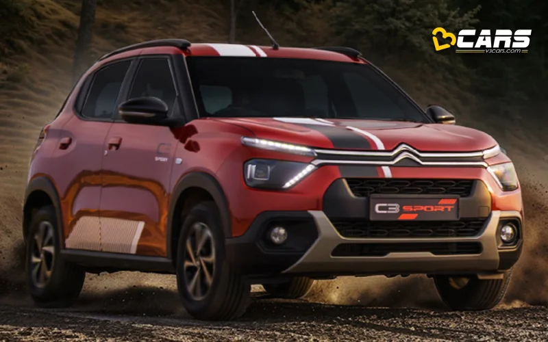 2025 citroen c3 sport edition launched at 6 44 lakh